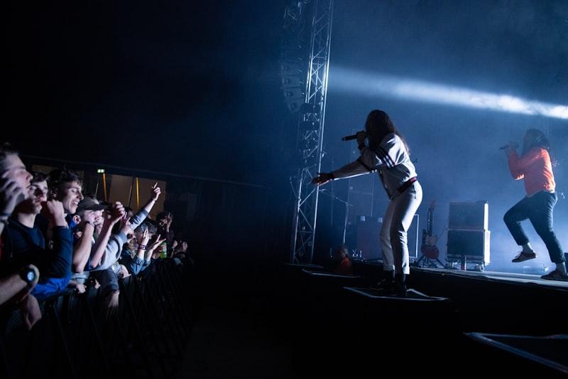 Rap Concert Scene