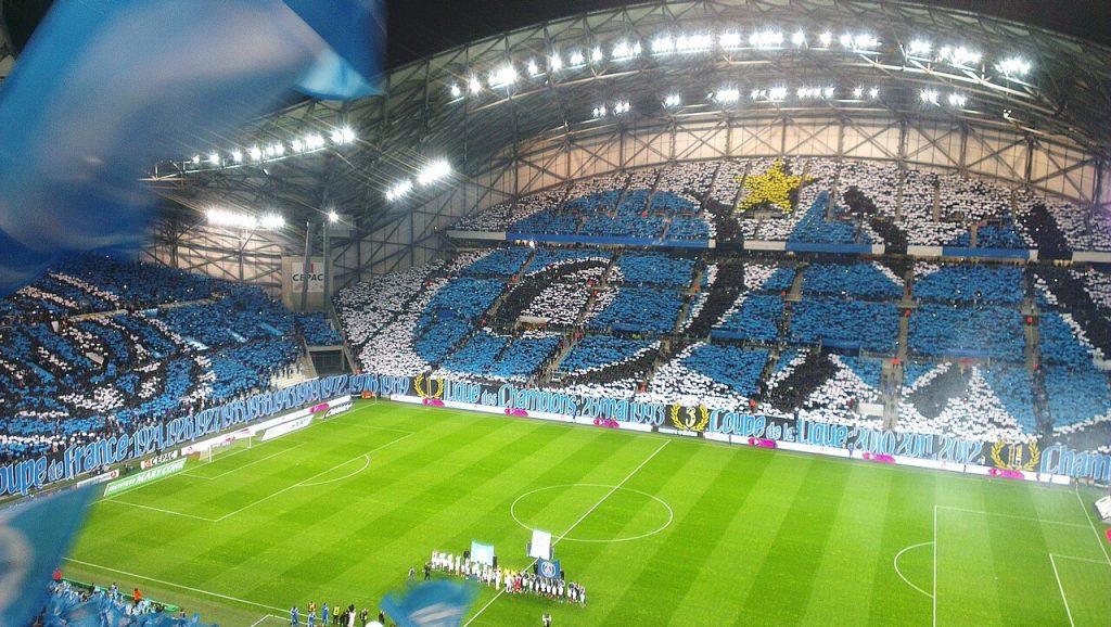 L’Orange Vélodrome un soir de match de l’OM