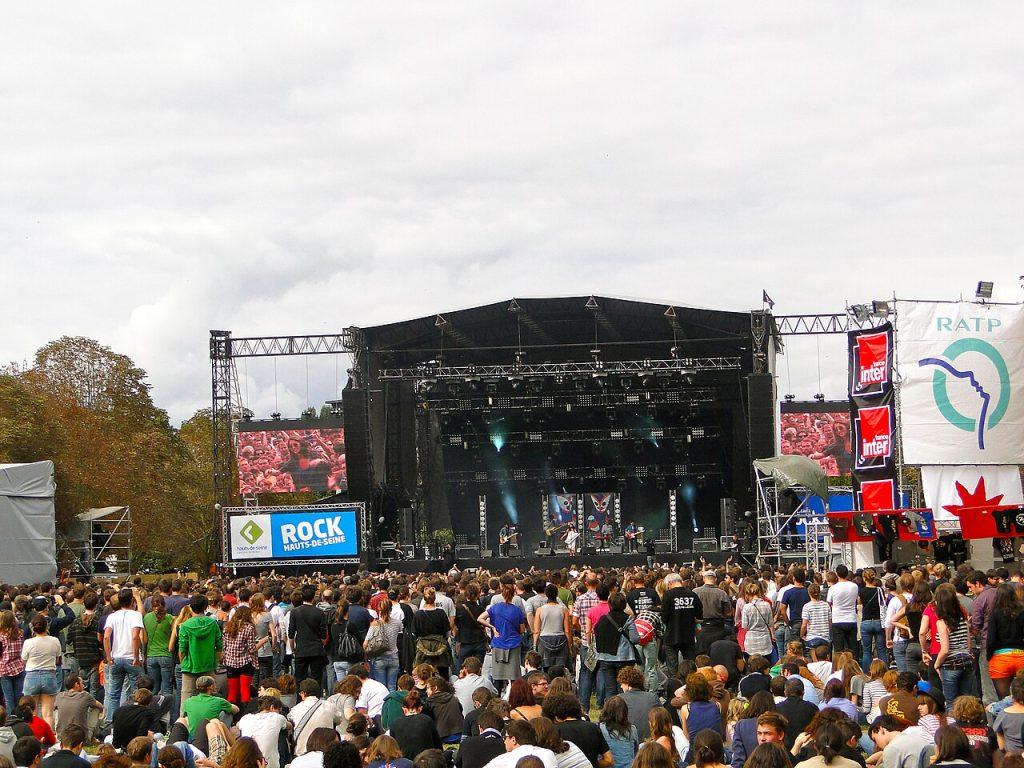 La grande scène de Rock en Seine