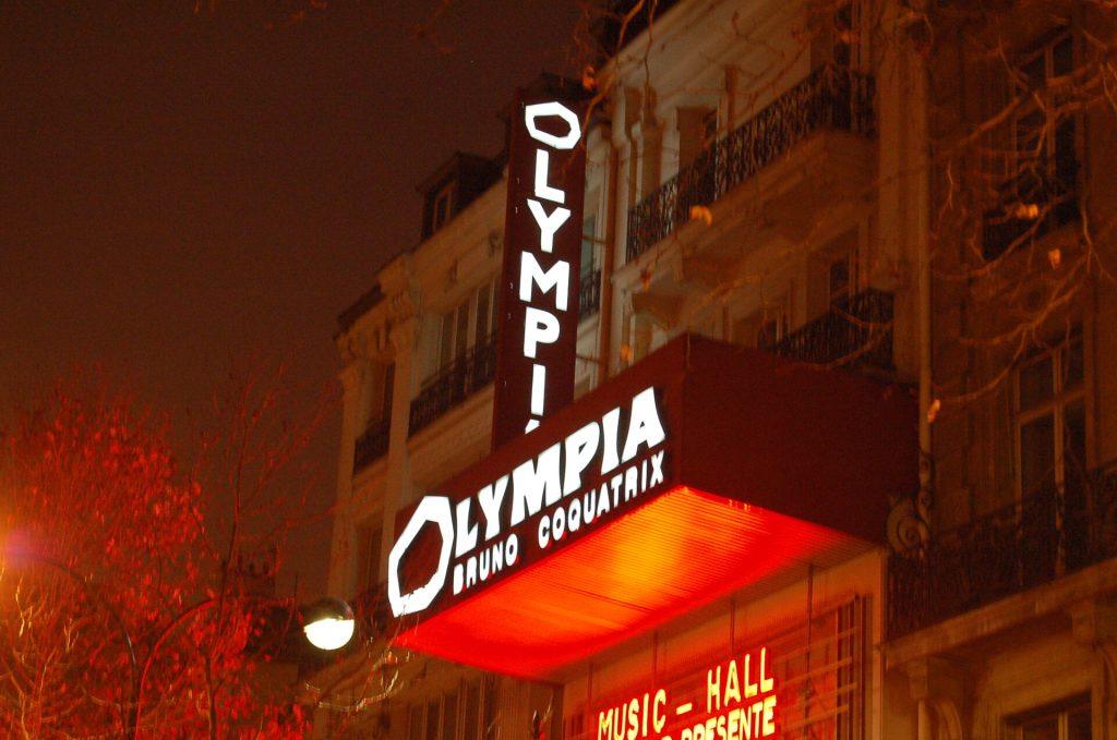L’Olympia à Paris, salle de spectacle mythique