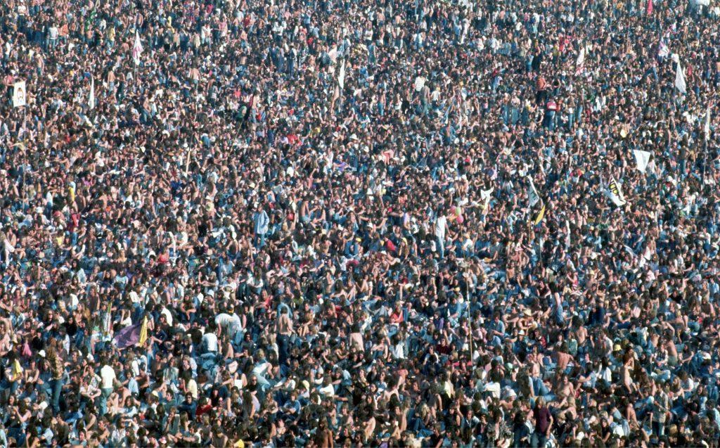 Foule d’un festival de musique