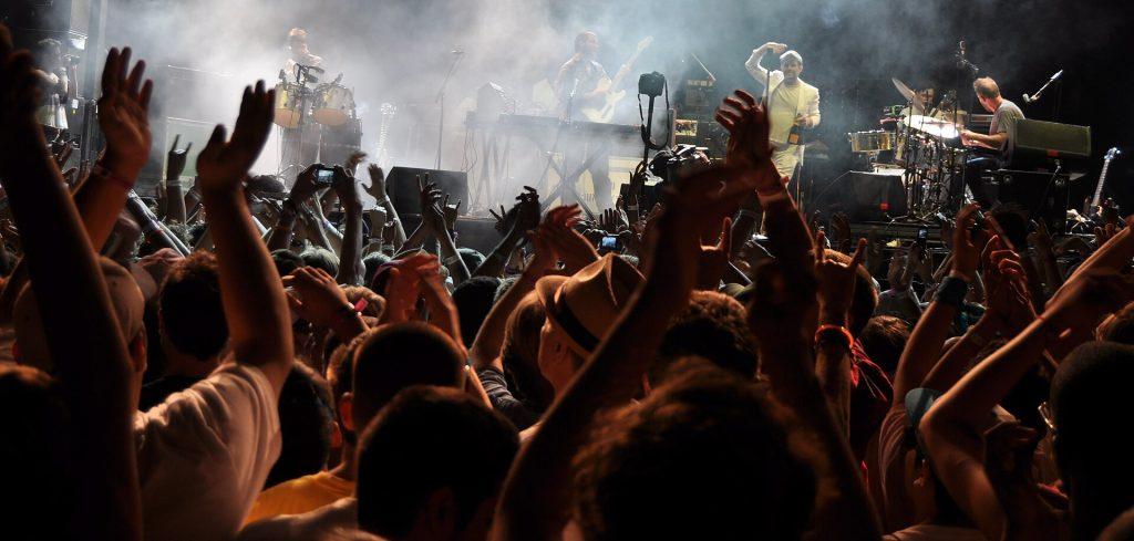 Public d’un grand festival international