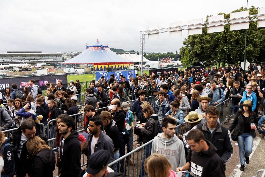 Public du festival Solidays