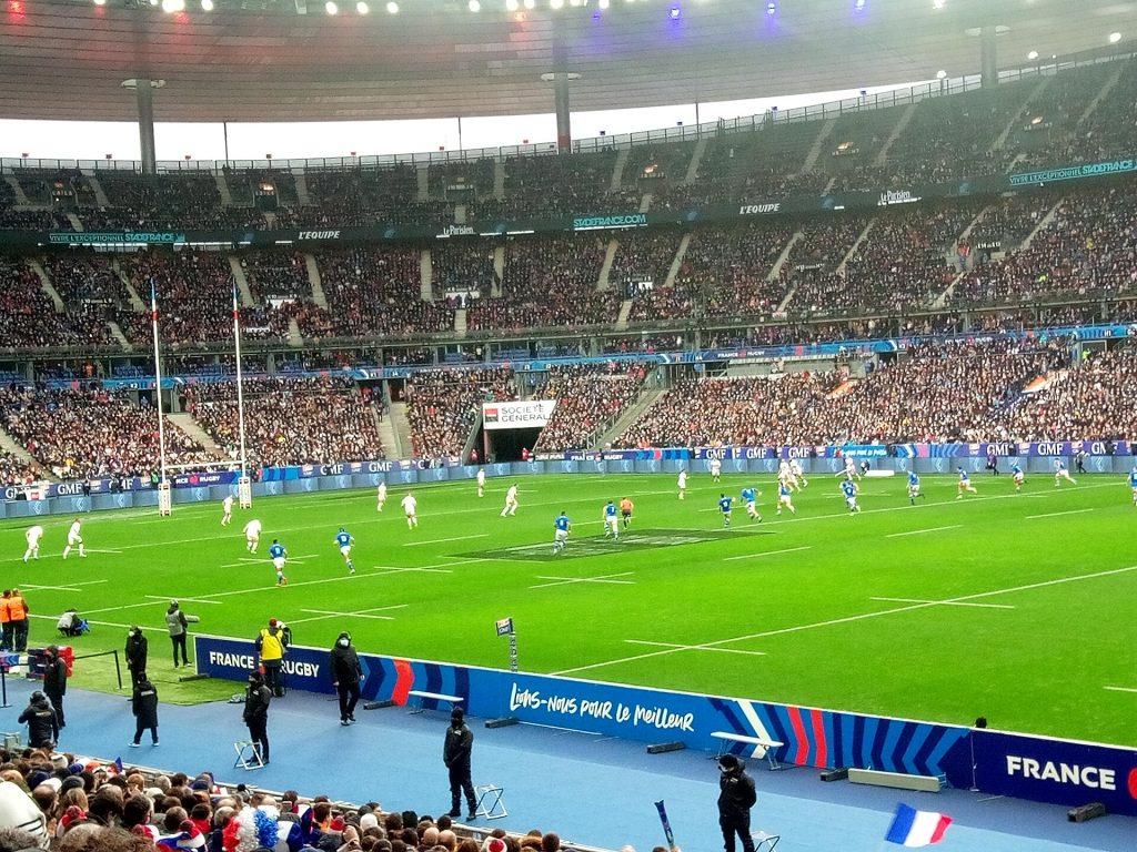 Match du Tournoi des Six Nations au Stade de France